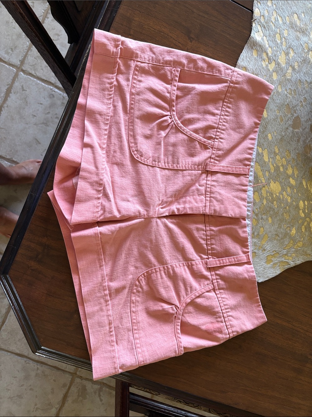 Maurices Pink High-Waist Casual Shorts